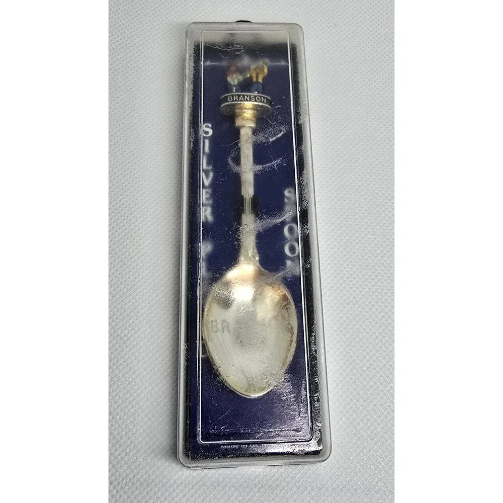 Branson MO Music City Souvenir WARW G.T Britain Spoon Collectible Silver Plated